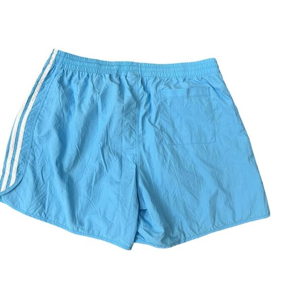 Adidas Originals Sprinter Shorts semi blue burst Trefoil Stripe Men's Sz XXL NWT - Picture 2 of 5